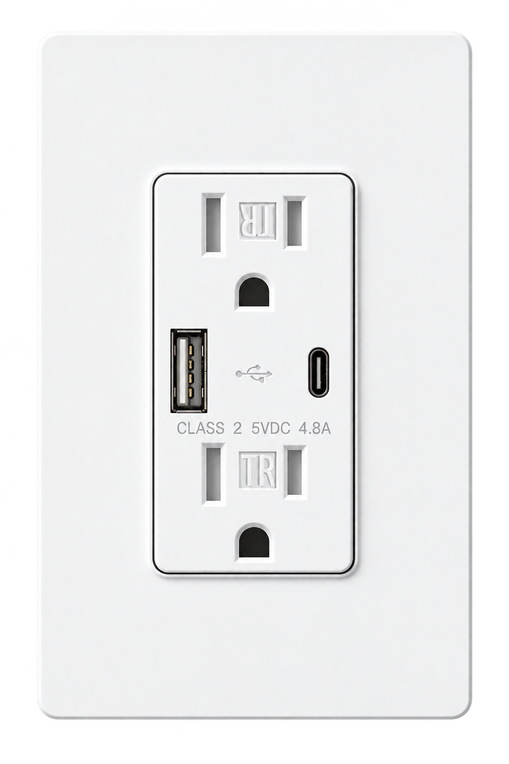 USB wall outlet product
